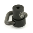 Picture of GG&G  Inc. Quick Detach Rear Sling Attachment For Remington 870 Tac 14  Also Fits 870  1100 and 1187 Models  Heavy Duty Angular Sling Swivel  Black Finish GGG-1996
