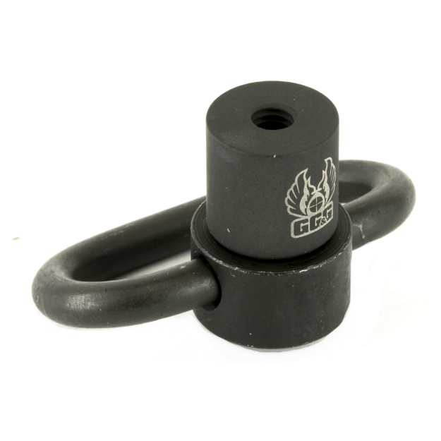 Picture of GG&G  Inc. Quick Detach Rear Sling Attachment For Remington 870 Tac 14  Also Fits 870  1100 and 1187 Models  Heavy Duty Rectangular Sling Swivel  Black Finish GGG-1995