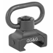 Picture of GG&G  Inc. Quick Detach Sling Thing For Dovetail  Heavy Duty Enhanced Quick Detach Sling Swivel  Fits AR-15  Picatinny  Black Finish GGG-1271HD