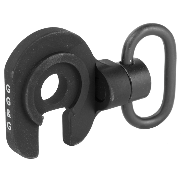 Picture of GG&G  Inc. Rear Sling Attachment Mount  Fits Moss 500/590  Quick Detach  with Heavy Duty QD Swivel  Black Finish GGG-1429