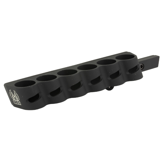 Picture of GG&G  Inc. Side Saddle  Fits Beretta 1301  6 Round  Anodized Finish  Black GGG-2724