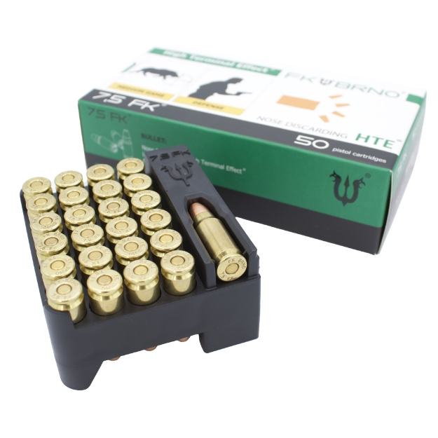 Picture of FK BRNO F9 Ammo  7.5 FK  100 Grain  Full Metal Jacket  50 Round Box FK-AMMOF9-50