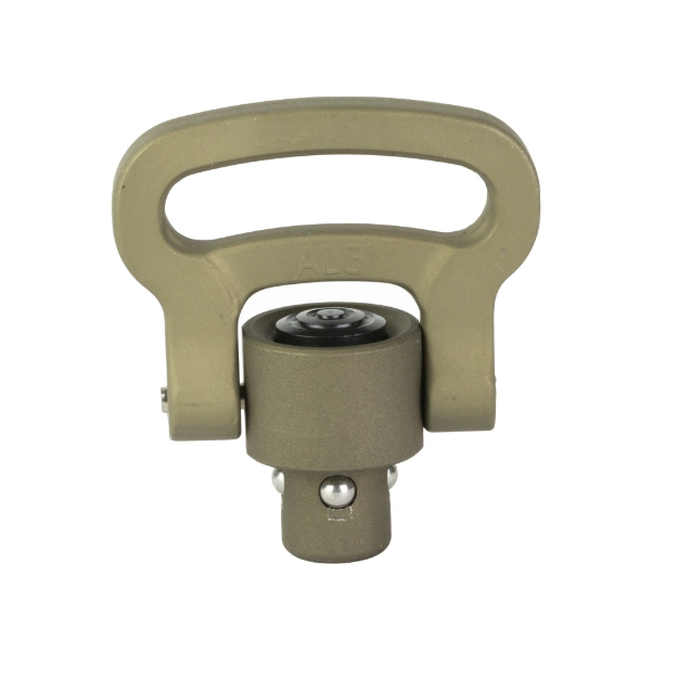 Picture of ALG Defense Swivel  Desert Dirt Color  Forged from 7075 T6 Aluminum  Quick Detach Swivel 05-224S