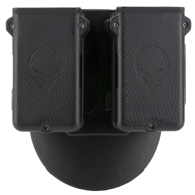 Picture of Alien Gear Holsters Cloak Tuck  OWB Dual Magazine Holster  Fits (2) Double Stack 9mm/40 S&W Magazines  Black CMCD-4-4-R-15-D