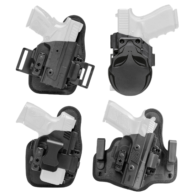 Picture of Alien Gear Holsters Core Carry Package  1.5" Belt Slide Holster  Black  Fits 5" 1911  Standard Clips  Right Hand SSHK-0007-RH-D