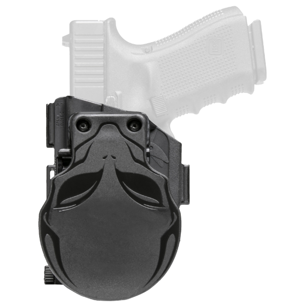 Picture of Alien Gear Holsters Shape Shift Paddle Holster  Black  Fits Glock 43/43X  Right Hand SSPA-0759-RH-R-15-D