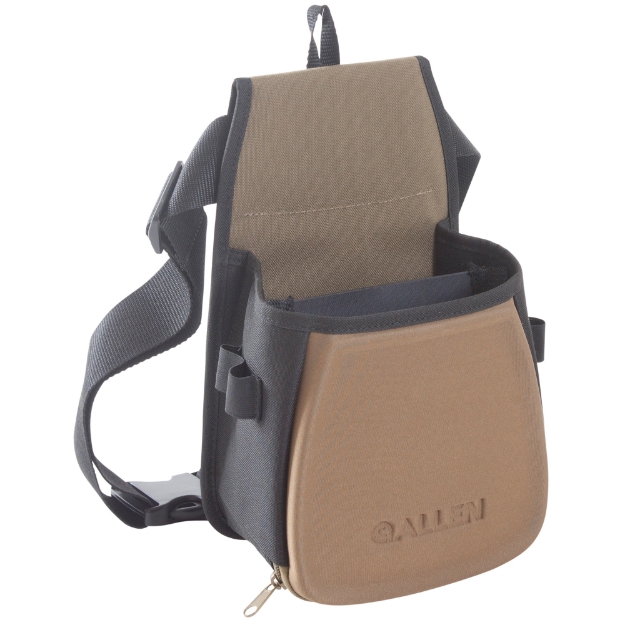 Picture of Allen Eliminator Basic Double Compartment Shooting Bag   Black/Coffee/Copper  Belt Included  Lightweight 8303