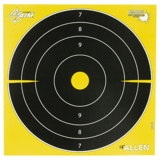 Picture of Allen EZ AIM Non-Adhesive  Bullseye  8x8"  25 Pack 15213