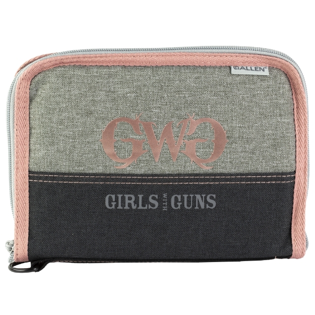 Picture of Allen Girls with Guns  Pistol Case  10"  Polyester  Pink 9072