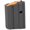 Picture of Ammunition Storage Components Magazine  223 Rem  Fits AR-15  10Rd  Stainless Black  Orange Follower 223-10RD-SS
