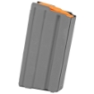 Picture of Ammunition Storage Components Magazine  223 Rem  Fits AR-15  20Rd  Aluminum  Gray  Orange Follower 20-223-AL-GM-O-ASC