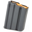 Picture of Ammunition Storage Components Magazine  223 Rem  Fits AR-15  5Rd  Stainless  Black  Orange Follower 5-223-SS-BM-O-ASC