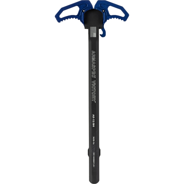 Picture of Armaspec Victory  AR-15 Charging Handle  Ambidextrous  Blue ARM161-BLUE