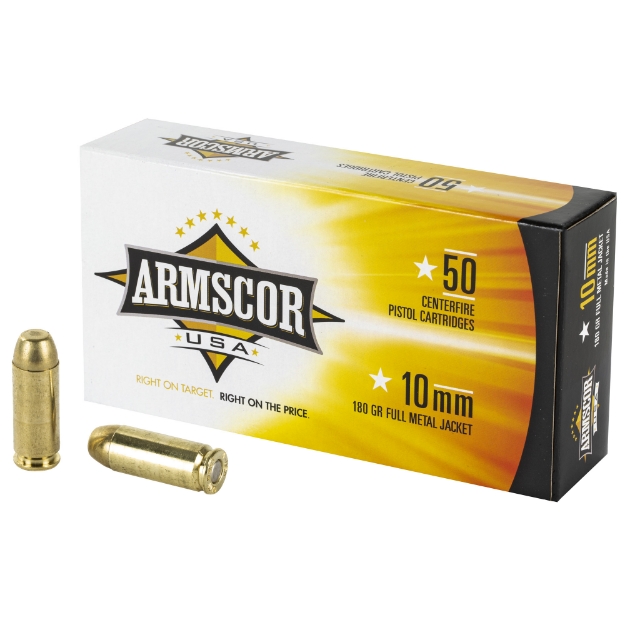 Picture of Armscor 10MM  180 Grain  Full Metal Jacket  50 Round Box FAC10-2N