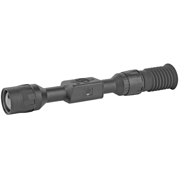 Picture of ATN ThOR-LT 320  Thermal Weapon Sight  5-10X  Black  30mm Tube  7 Different Reticles with Choice of Reticle Color: Red/Green/Blue/White/Black TIWSTLT350X