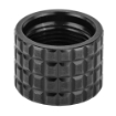 Picture of Backup Tactical Frag  Pistol Thread Protector  Black Finish  1/2 x 28 RH FRAG-BLK