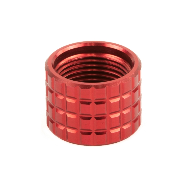 Picture of Backup Tactical Frag  Pistol Thread Protector  Red Finish  1/2 x 28 RH FRAG-RED