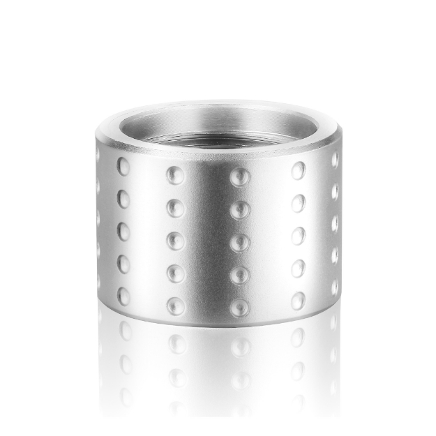 Picture of Backup Tactical Spots  Pistol Thread Protector  Silver Finish  1/2 x 28 RH SPOT-SIL