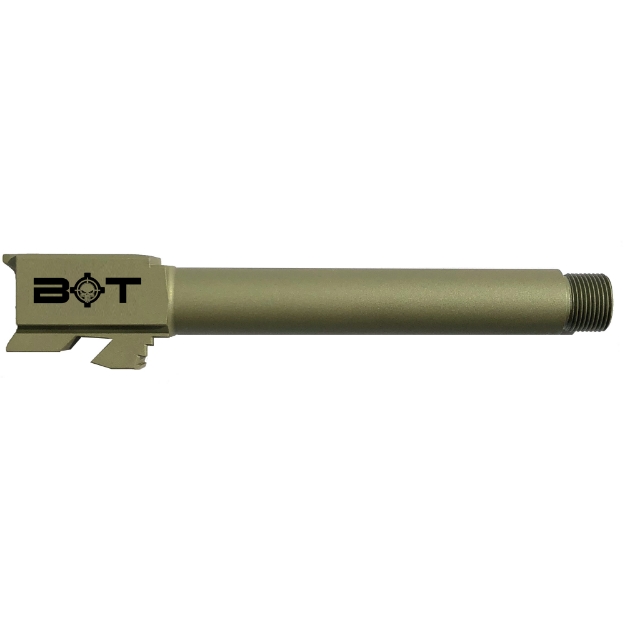 Picture of Backup Tactical Threaded Barrel  9MM  For Glock 17  Olive Drab Green Finish G17TB-ODG