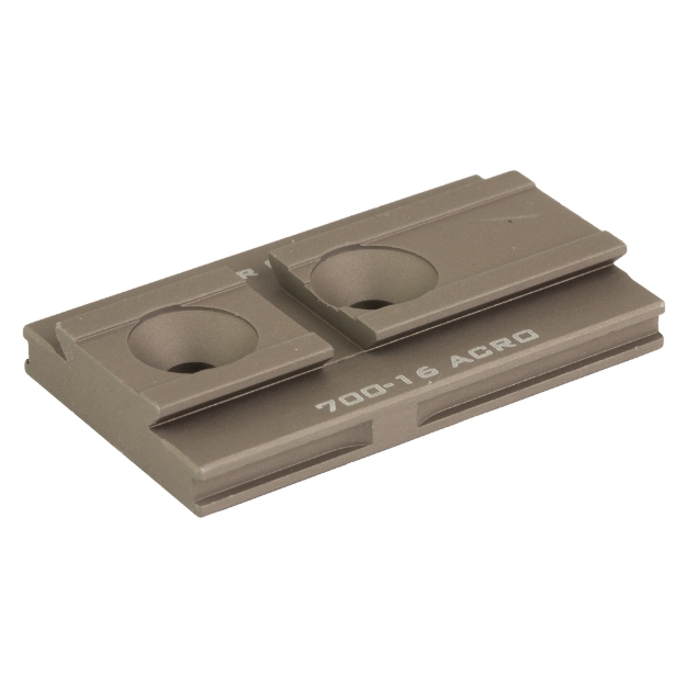 Picture of Badger Ordnance C1 12 O'Clock Top Optical Platform  Fits Aimpoint Acro  For Use with C1 Arc  Anodized Finish  Tan 700-16