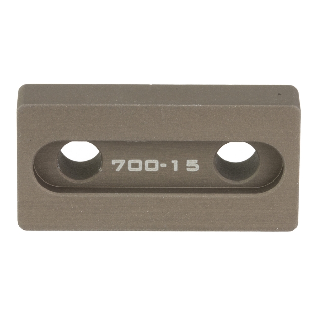 Picture of Badger Ordnance Condition One Arc Riser  Compatible with C1 ARC Accessory  .250" Tall  Anodized Finish  Tan 700-15