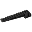 Picture of Badger Ordnance Condition One CLIF  12 Slot Rail  Fits the Badger C1 Unimounts  Anodized Finish  Black 700-21B