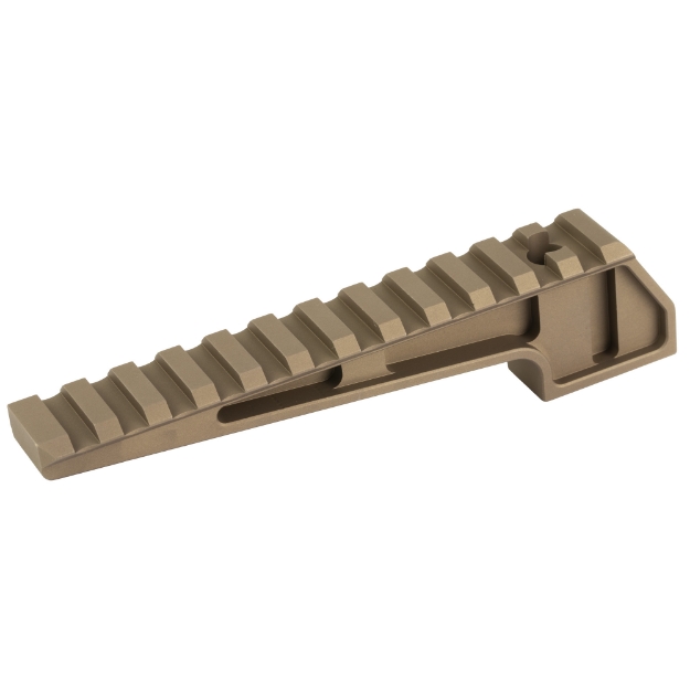 Picture of Badger Ordnance Condition One CLIF  12 Slot Rail  Fits the Badger C1 Unimounts  Anodized Finish  Tan 700-21