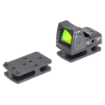 Picture of Badger Ordnance Condition One Micro Sight Mount  For C1 J-Arm Only  Fits Trijicon RMR  Black 200-13B