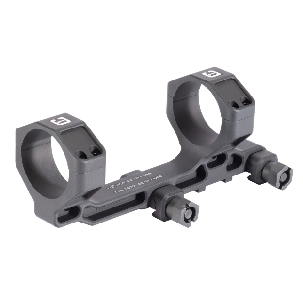 Picture of Badger Ordnance Condition One Modular Mount  34mm  1.54" Height  20 MOA  Anodized Finish  Black 154-342B