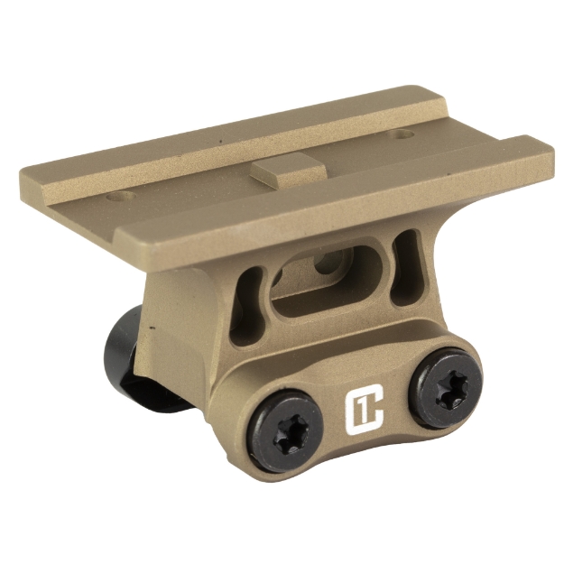 Picture of Badger Ordnance Condition One Mount  Fits Aimpoint T-2  1.43" Height  Anodized Finish  Tan 143-0T2