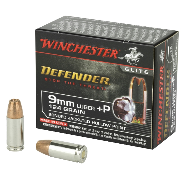 Picture of Defender - 9MM +P - 124 Grain - 20 Round Box