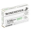 Picture of Winchester Ammunition M855  556NATO  62 Grain  Full Metal Jacket  Green Tip  Box of 20 WM855K