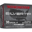 Picture of Winchester Ammunition SILVERTIP  38 Special +P  125 Grain  Jacketed Hollow Point  20 Round Box W38PST