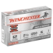 Picture of Winchester Ammunition Super-X  12 Gauge  2.75"  1 Buck  Buckshot  16 Pellets 5 Round Box XB121