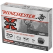 Picture of Winchester Ammunition Super-X  20 Gauge  2.75"  0.75 oz.  Slug  5 Round Box X20RSM5