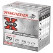 Picture of Winchester Ammunition Super-X  20 Gauge  2.75"  Game Load  #7.5  0.875oz  Shotshell  25 Round Box XU207