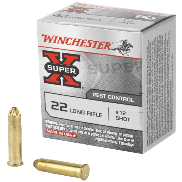 Picture of Winchester Ammunition Super-X  22LR  #12 Shot  50 Round Box X22LRS