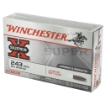 Picture of Winchester Ammunition Super-X  243WIN  80 Grain  Jacketed Soft Point  20 Round Box X2431