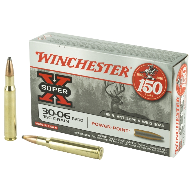 Picture of Winchester Ammunition Super-X  30-06  150 Grain  Power Point  20 Round Box X30061