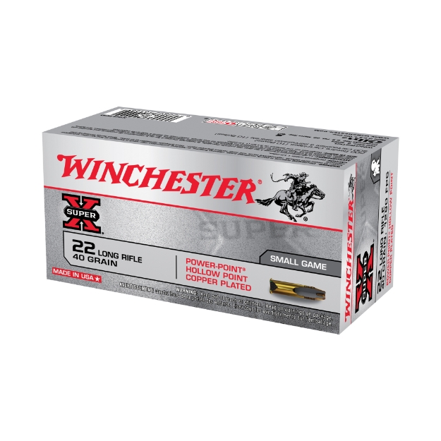 Picture of Winchester Ammunition SUPER-X  Power-Point  22 LR  40Gr  50  5000 X22LRPP