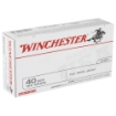 Picture of Winchester Ammunition USA  40 S&W  165 Grain  Full Metal Jacket  50 Round Box USA40SW