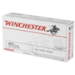 Picture of Winchester Ammunition USA  40 S&W  165 Grain  Full Metal Jacket  50 Round Box USA40SW