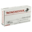 Picture of Winchester Ammunition USA  40 S&W  180 Grain  Jacketed Hollow Point  50 Round Box USA40JHP