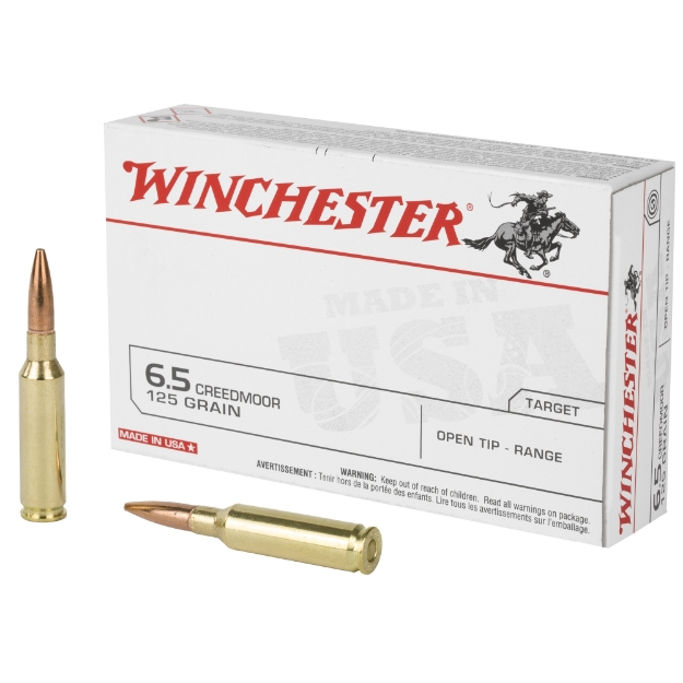 Picture of Winchester Ammunition USA  6.5 Creedmoor  125 Grain  Jacketed Hollow Point  20 Round Box USA65CM