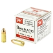 Picture of Winchester Ammunition USA WHITE BOX  9mm  124 Grain  Full Metal Jacket  50 Rounds Box W9NATO50