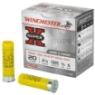 Picture of Winchester Ammunition Xpert  20 Gauge  2.75"  #6  3/4 oz.  Steel Shot  Lead Free  25 Round Box  California Certified Nonlead Ammunition WE20GT6