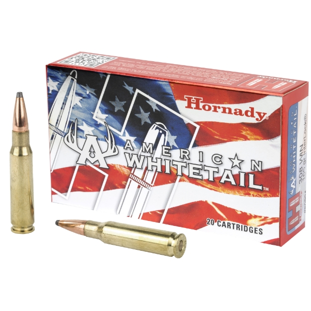 Picture of Hornady American Whitetail  308 Win  165 Grain  InterLock  20 Round Box 80904