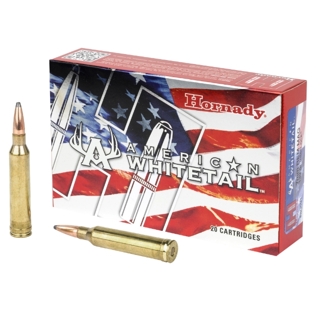 Picture of Hornady American Whitetail  7MM REM  139 Grain  Soft PointInterLock  20 Round Box 80591