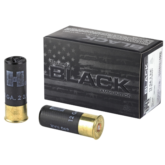 Picture of Hornady BLACK  12Ga 2.75"  00 Buckshot  10 Round Box 86249