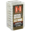 Picture of Hornady Critical Defense  22WMR  45 Grain  FTX  50 Round Box 83200